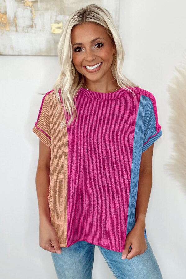 Shift Silhouette Colorblock T Shirt