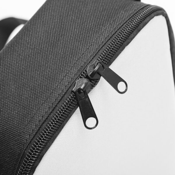 Slim profile unisex crossbody bag