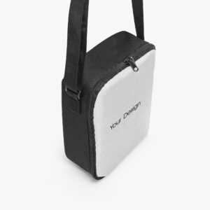 Personalized crossbody bag logo option