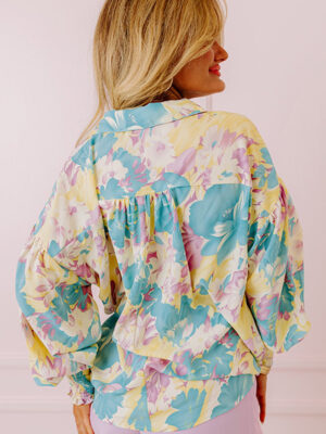 Long Sleeve Floral Top