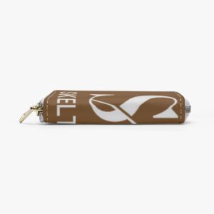 Back view of waterproof PU leather card holder