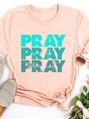 Back View Christian Faith T-Shirt