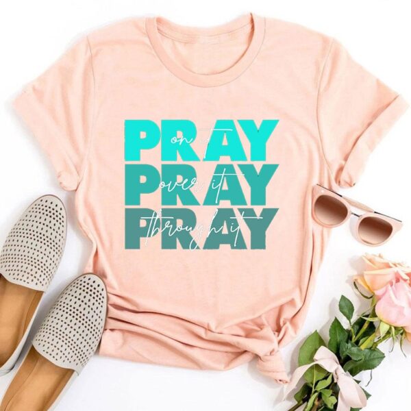 Back View Christian Faith T-Shirt