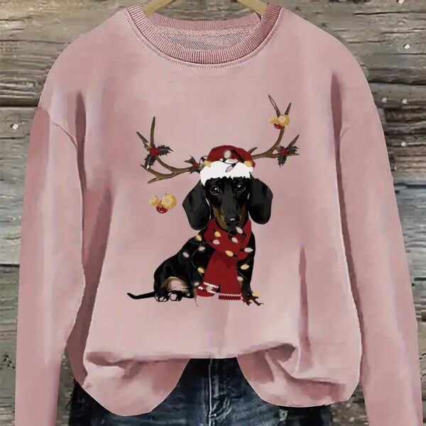 Stylish Holiday Crewneck Sweatshirt