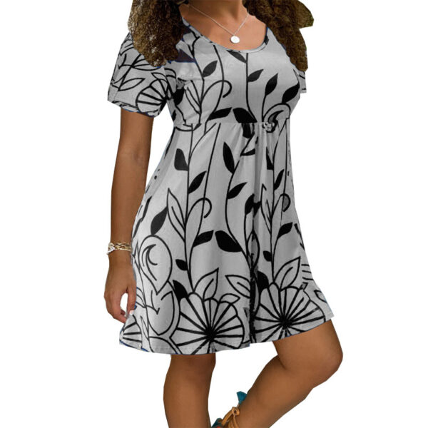 Lightweight Summer High Waist Dress