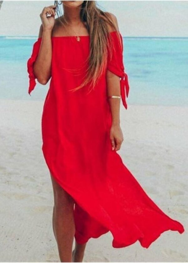 Summer Beach Swimsuit Cover-Up Dress – Women
