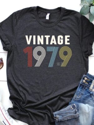 Birthday short sleeved T-shirt with digital printed pattern letters for men and women