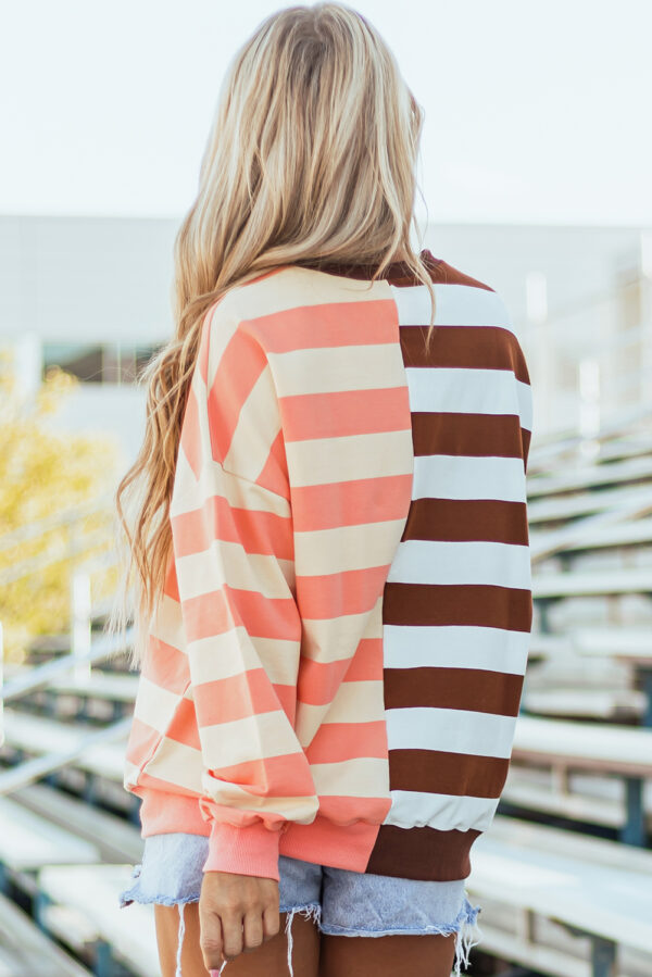 Women’s Pullover Sweatshirt with Drop Shoulder Fit