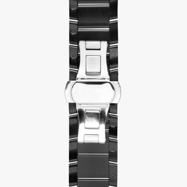 custom dial automatic watch close up