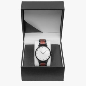 3ATM water resistant wooden watch