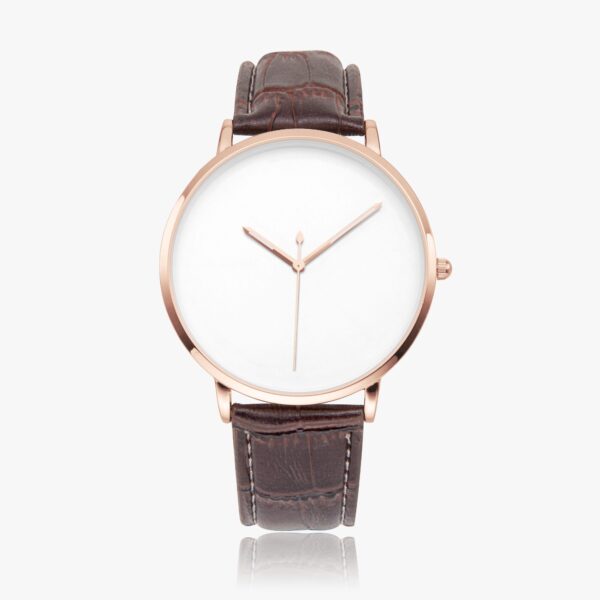 Instafamous Steel Strap Watch on table
