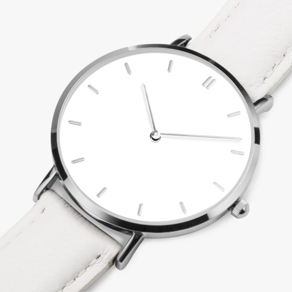 Quartz watch on wrist
