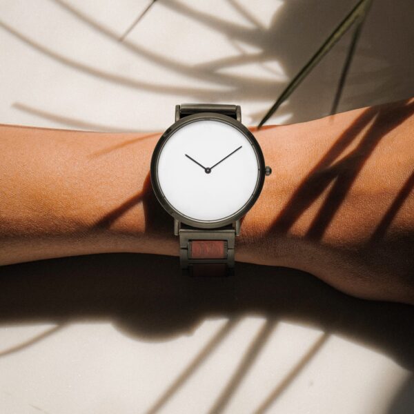 eco-friendly bamboo strap watch