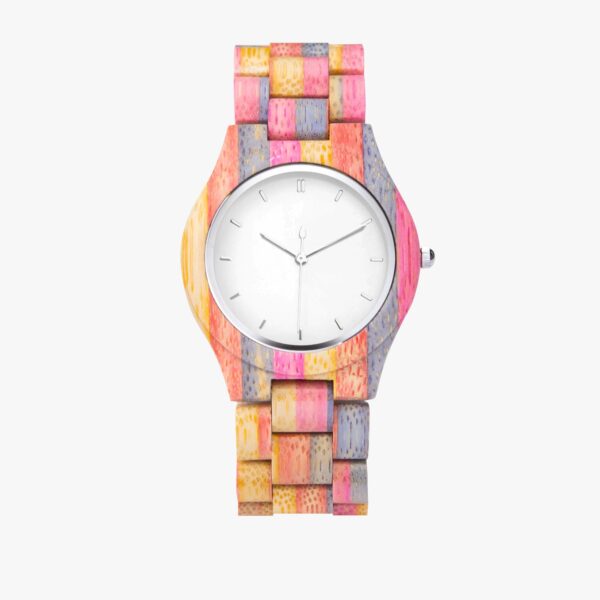 personalized wooden watch engraving example