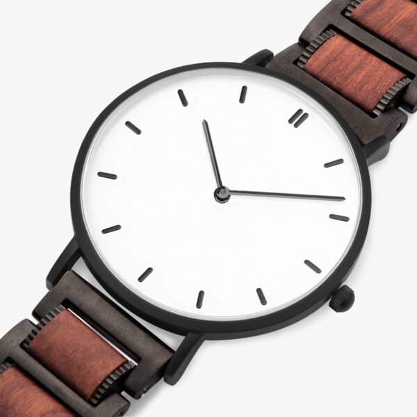 personalized bamboo quartz watch