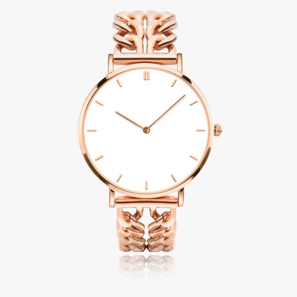 Japanese CITIZEN quartz movement ensures precision