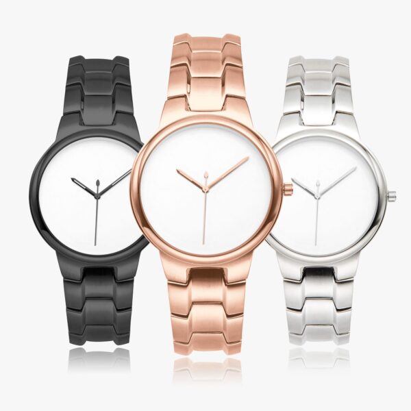 reliability quartz movement steel watch