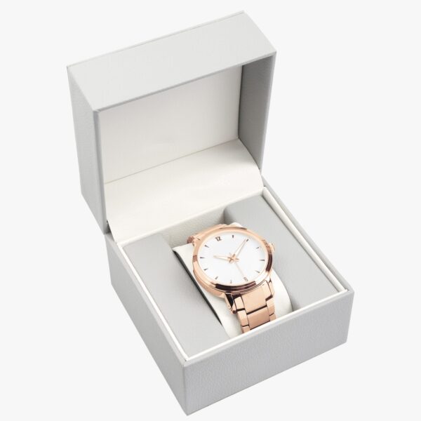 unisex stainless steel watch