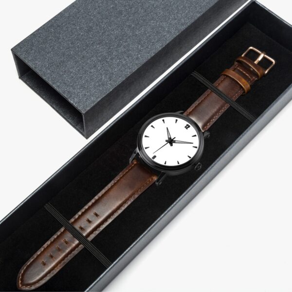 Packaging of unisex automatic watch ready for gift
