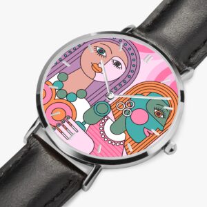 Ultra-thin quartz watch front
