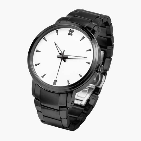 polished watch case detail