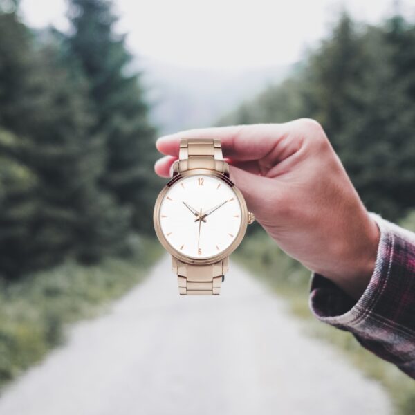 water resistant stainless watch
