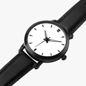 Watch next to gift box with customizable dial