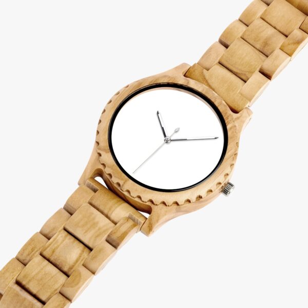custom wooden quartz watch gift for animal lovers