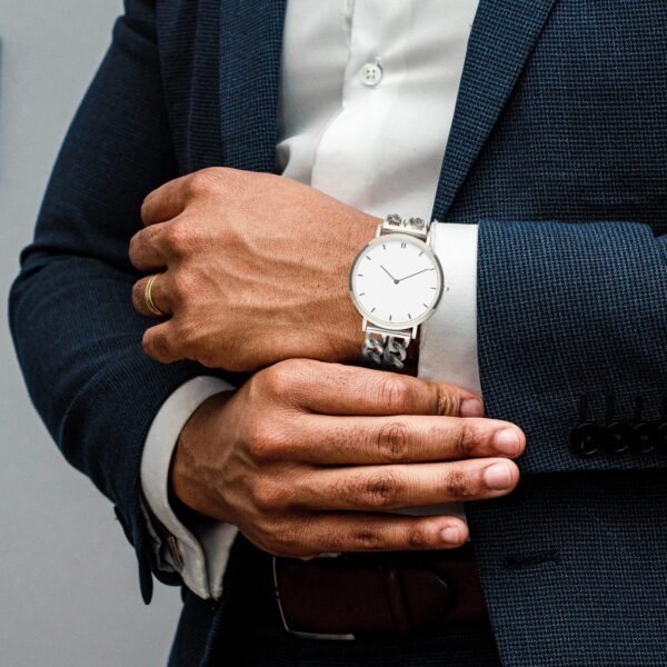 minimalist wooden watch design