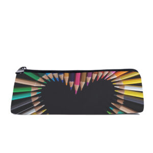 Pencil Triangle Bag | Oxford Fabric with Colored Pencil Design